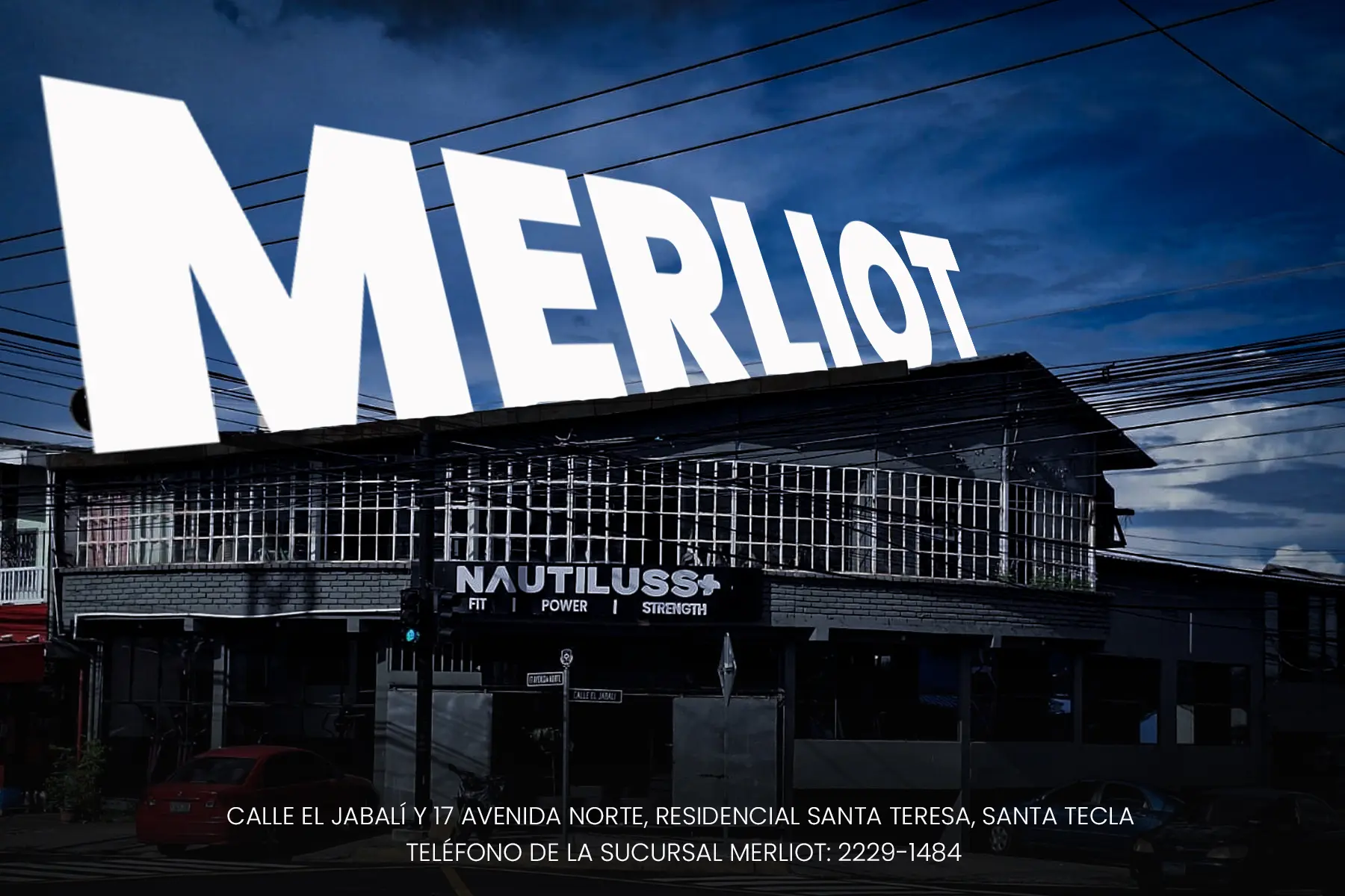 Fachada del gimnasio Nautiluss Merliot
